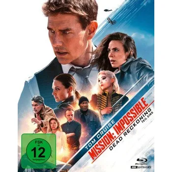 Mission: Impossible Dead Reckoning Teil Eins. 4K Ultra HD – Tom Cruise,Rebecca Ferguson,Vanessa Kirby,Hayley Atwell,Cary Elwes,Pom Klementieff,Indira Varma,Simon Pegg,Ving Rhames (EN)