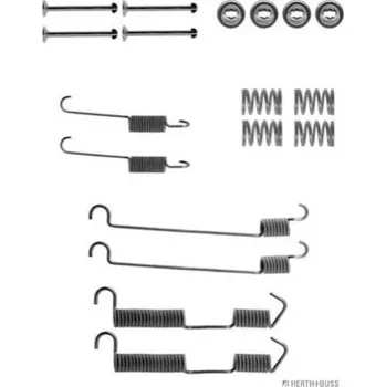 Brzdová čelist Sada prislusenstvi, brzdove celisti HERTH+BUSS JAKOPARTS J3568006