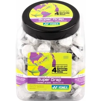 Vrchní omotávka Yonex Super Grap AC102 60 Pack White