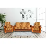 Sedací souprava Ibiza 3F+1+1 hnědá/olše - doprava zdarma - SLEVA 3% s kodem radost25