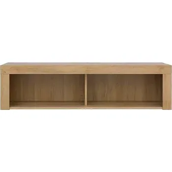 Obývací stěna Závěsná skříňka Balder SFW/120 - Dub riviéra/bílý lesk - SLEVA 3% s kodem radost25