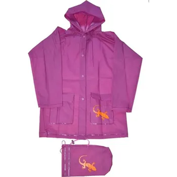 Pláštěnka Pidilidi Pláštěnka Salamander+pytlík Růžová Vel. 128