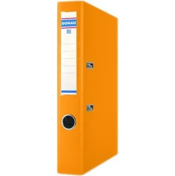 Pořadač Donau A4 5cm pákový oranžový