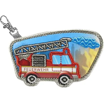 Školní batoh Vyměnitelný obrázek KIGA MAGS Fire Truck Finn k batůžkům KIGA