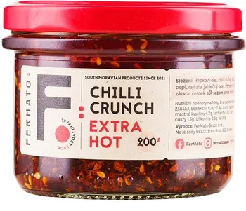 Koření Fermato Sečuánský chilli olej Crunch Extra Hot 200 g