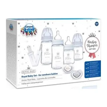 Canpol babies Dár.sada novoroz.ROYAL BABY modrá