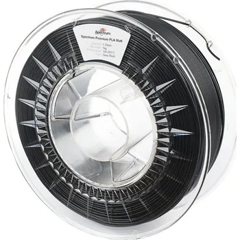 Filament Filament Spectrum PLA MATT Tmavě Černá [1,75mm, 1kg]