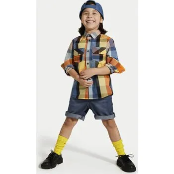 Dámské kraťasy Coccodrillo Džínové šortky WC4123201DWK Modrá Regular Fit 92