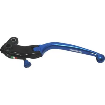 Folding lever ACCOSSATO aluminium, master cylinder modrá LV016B-34-RST