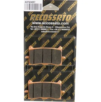 Brzda pro motocykl Brzdové destičky ACCOSSATO AGPA240 ST