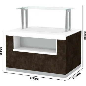 Vinotéka G.Gastro Chladicí deska - 1,7 x 1,0 m - 76,5L