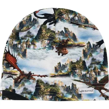 Kojenecká čepice ESITO Dětská čepice Draci Vel. 42