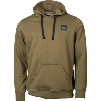 Pánská mikina Nash mikina MAKE IT HAPPEN HOODY BOX LOGO GREEN Velikost: 3XL