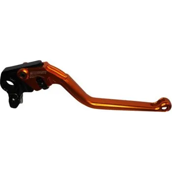 Páčka brzdy ACCOSSATO fixed CNC-worked aluminium, orange EDB012O