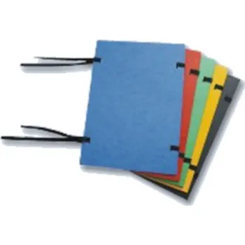 Archivační box Desky s tkanicí A4 prešpánové černé