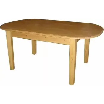 Jídelní stůl Stůl dřevěný 00463 oválný - doprava zdarma - SLEVA 3% s kodem radost25