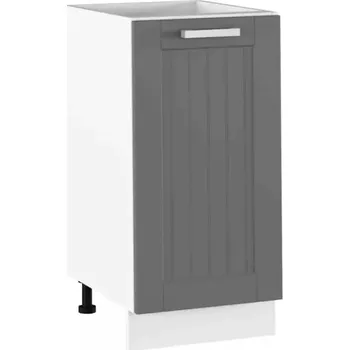 Spodní skříňka JULIA TYP 52 – tmavě šedá/bílá - SLEVA 3% s kodem radost25