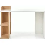 Psací stůl Fino - dub zlatý/bílá - SLEVA 3% s kodem radost25