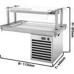 G.Gastro Vestavěná chladicí deska - 1,1 m - řada D