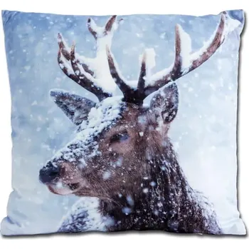 Vánoční dekorace Polštář sob POL501 - SLEVA 3% s kodem radost25