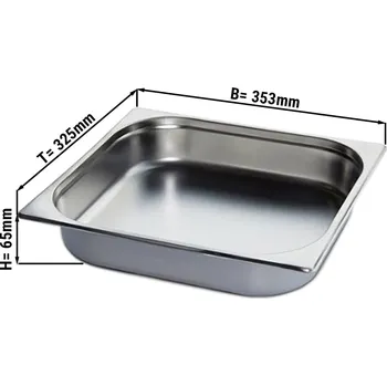 Dóza na potraviny G.Gastro GN nádoba 2/3 - hloubka 65 mm