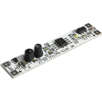 Ovladač světel Vypínač a stmívatč do LED profilu IR typ A + kryt opal