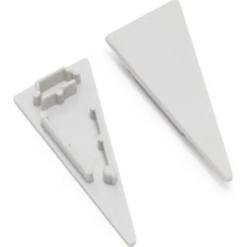 LED lišta Koncovka WIRELI WALLE12 šedá, pár