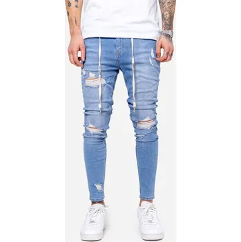 Dámské džíny Don Lemme Džíny Ruined - light Velikost: 30L