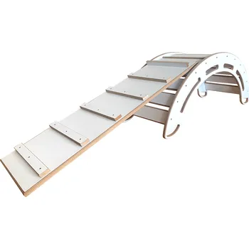 Hra na zahradu Montessori houpačka 5v1 s žebříkem 110 x 50 x 40 cm