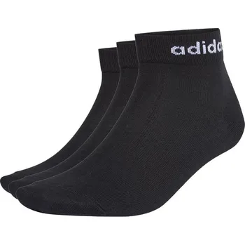 Pánské ponožky adidas NC Ankle GE6177 3 páry černé, 34-36