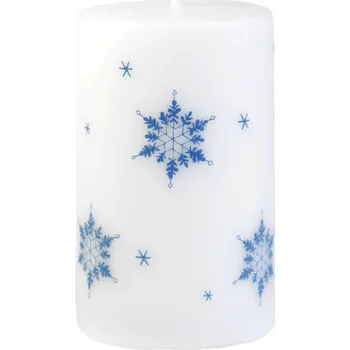 Svíčka Svíčka Ice Nature White Vánoční 60x100 Unipar