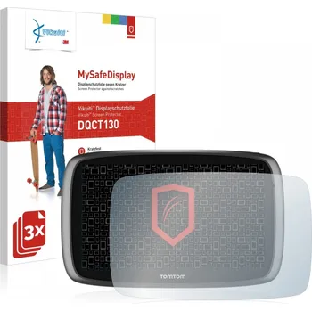 Ochranné fólie 3x Vikuiti MySafeDisplay Screen Protector TomTom GO 610