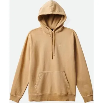 Pánská mikina BRIXTON mikina - Vintage Reserve Hood Sand Vintage Wash (SNDVW) velikost: L