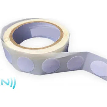 Zabezpečovací technika Čipová RFID Samolepka MIFARE S50 / NFC