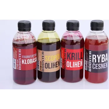 BLACK CARP Booster Krill Oliheň 250 ml (BLACK CARP Booster Krill Oliheň)