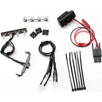 RC vybavení 1:16 Traxxas Summit: LED osvětlení kompletní, regulátor