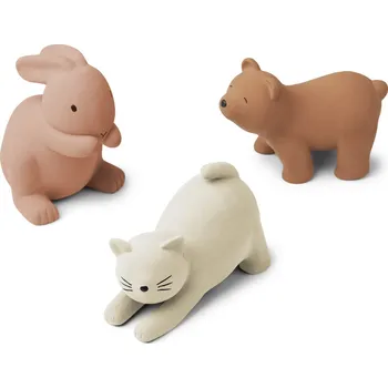 Hračka pro nejmenší LIEWOOD Zvířátka do vody 3ks - Rose