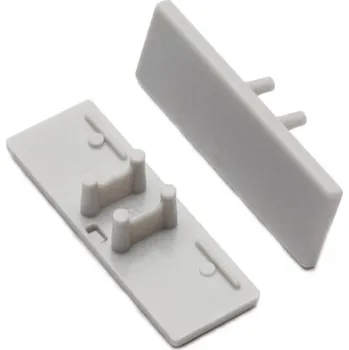 LED lišta Koncovka WIRELI BACK10 šedá, pár