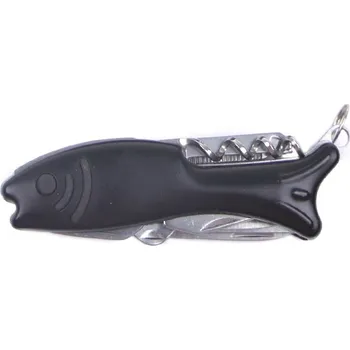 kapesní nůž Víceúčelový zavírací nůž Rybička černý