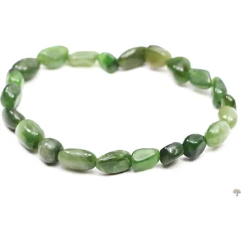 Náramek Magieprirody.cz Náramek Nefrit - valounky #412 z přírodních kamenů