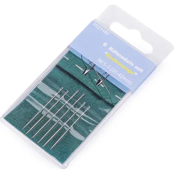 Jehly ruční pro špatný zrak, 6 ks