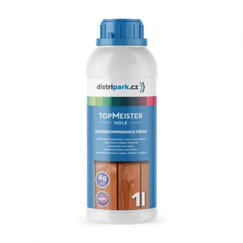 Olej na dřevo TopMeister Holz - olejová impregnacena dřevo s nanostříbrem 1 l