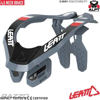 Motocyklový chránič krku Chránič krční páteře Leatt 4.5 Neck Brace Titanium XXL