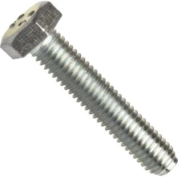 Šroub Din 961, šroub se šestihrannou hlavou, metrický jemný celý závit, ocel 8.8, bez povrchové úpravy, m18x1.5x80 mm