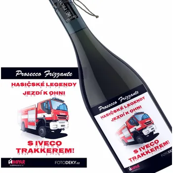 Víno Víno Hasičské legendy – IVECO Trakker (Druh Vína: Prosecco)