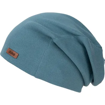 Čepice Doke Organic Hydro bavlněná čepice modrá uni