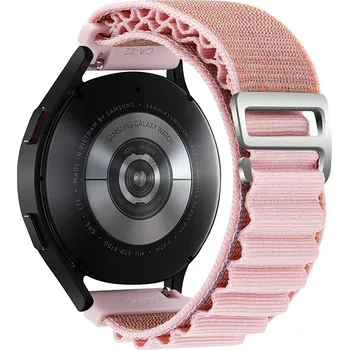 Příslušenství k chytrým hodinkám eses Alpský tah - Růžový, 22 mm