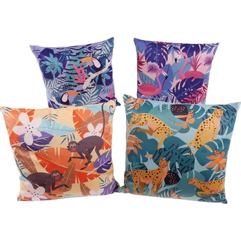 Dekorativní polštářek Polštářek Džungle mix 45x45 cm