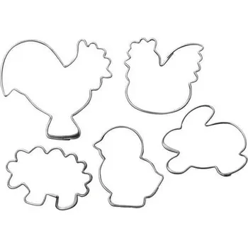 Vykrajovátko Felcman F05540 vykrajovátka na velikonoční cukroví 5 ks