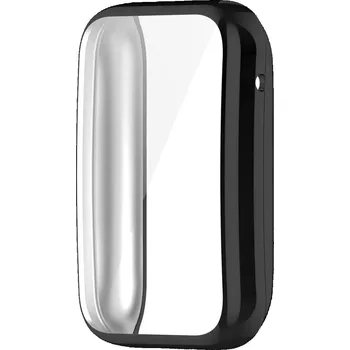 Příslušenství k chytrým hodinkám Silikonový kryt pro Xiaomi Smart Band 7 Pro - Černý